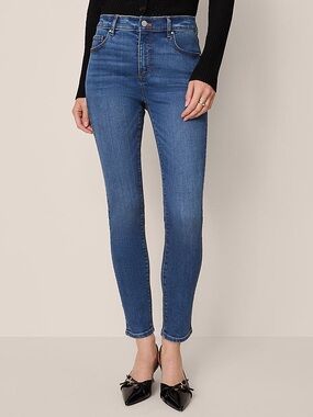 Ann Taylor Modern Fit Petite Skinny Ankle Jeans